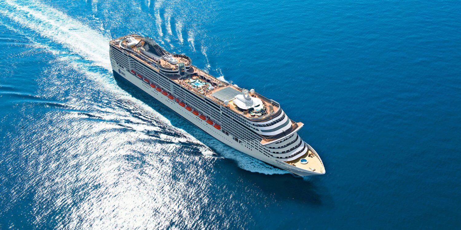 MSC Divina na otvorenom moru
