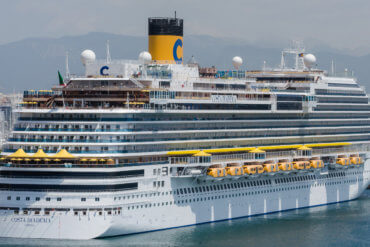 costa diadema pogled na krmu
