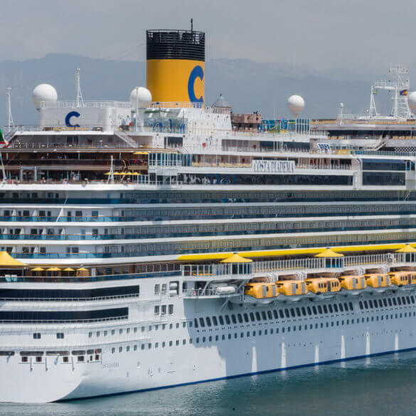 costa diadema pogled na krmu