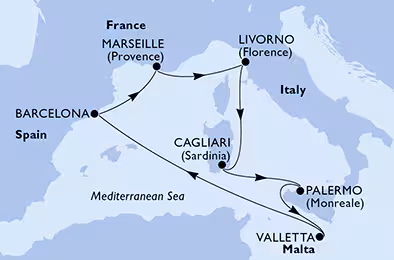 MSC Splendida ljeto 2026.